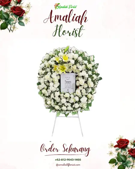 Krans Bunga Duka Bagak Sahwa