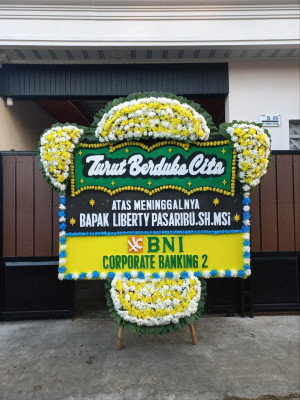 Papan Bunga Duka di Bagak Sahwa